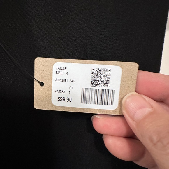 *BNWT* RW&Co Black dress - Size 4 - Picture 5 of 5